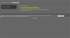 Desktop Screenshot of khabarportal.com